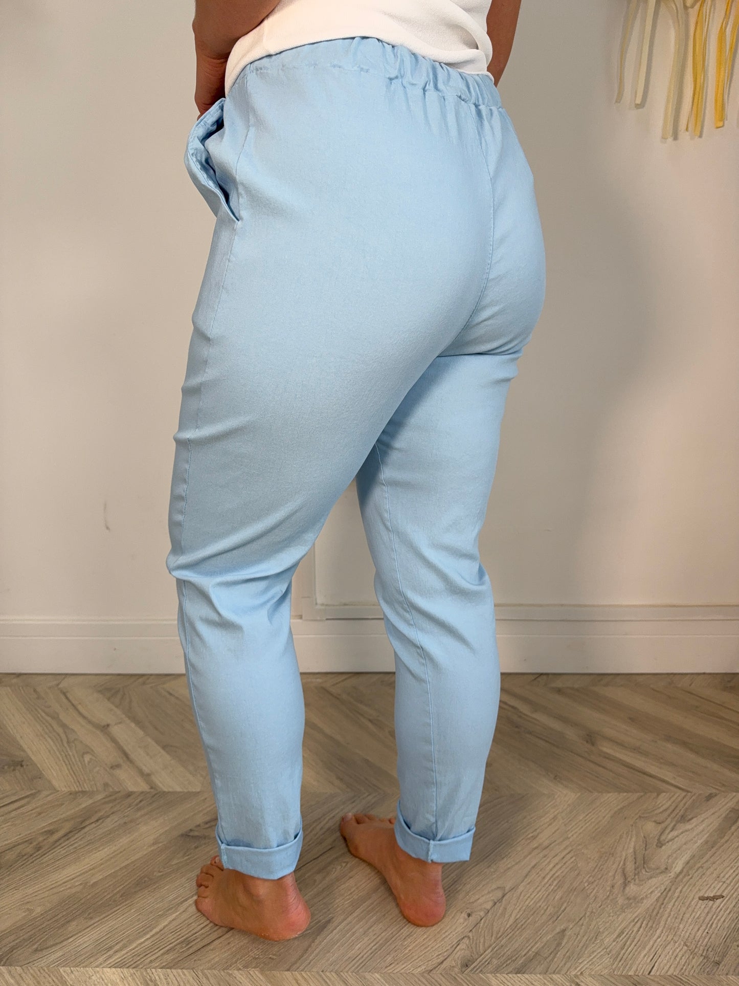 Pastel Blue Magic Pants Trousers