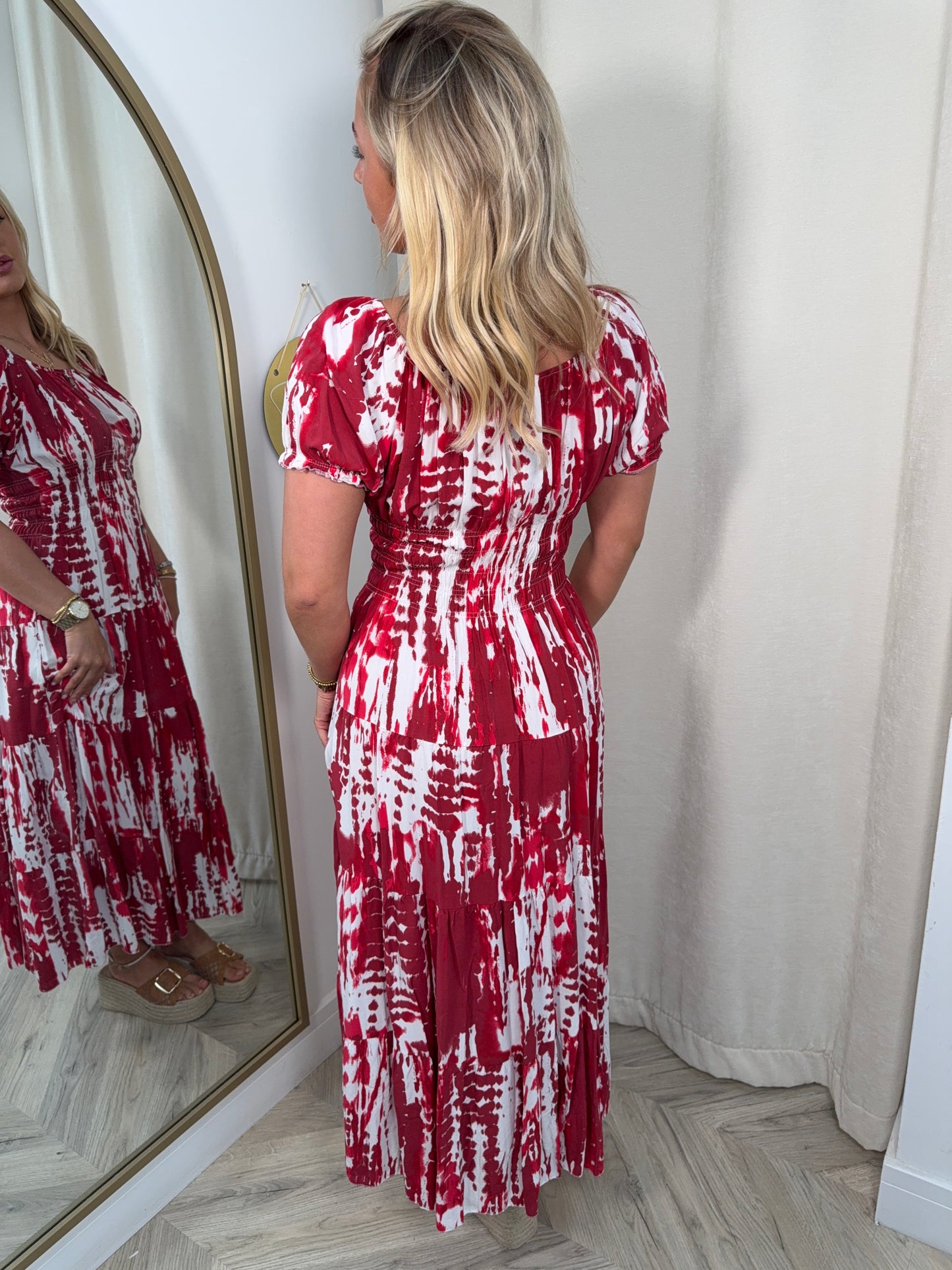Dolly Maxi Dress - Berries