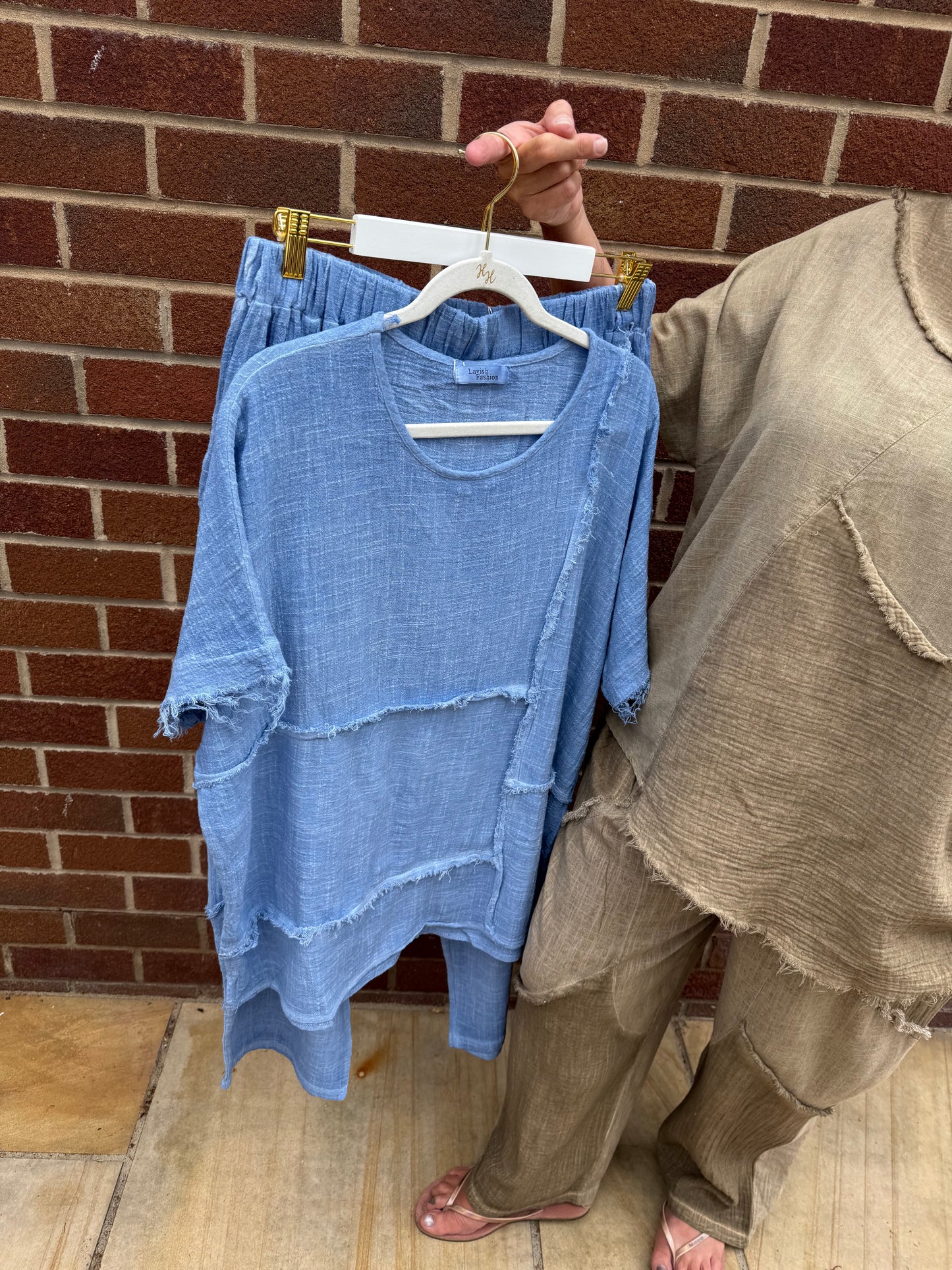 Charlene Linen Co-ord Set