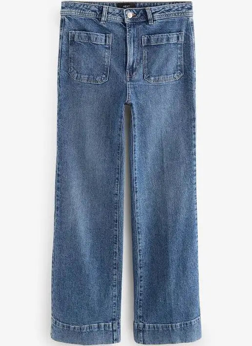 Dark Denim Front Pocketed Jeans