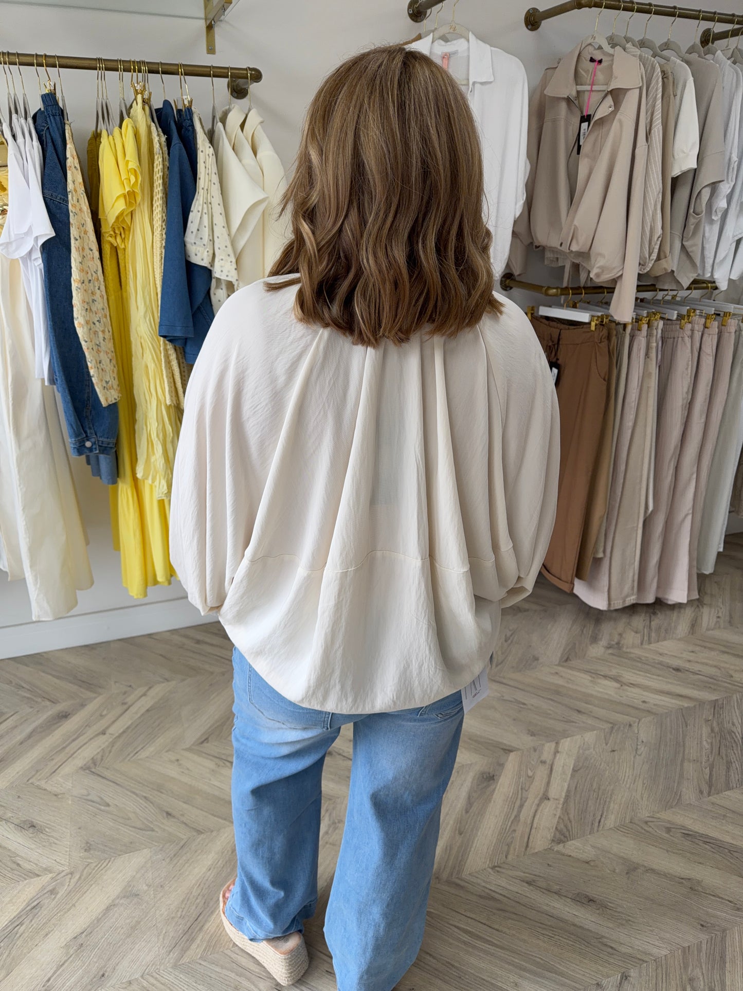 Hyacinth Jacket - Cream