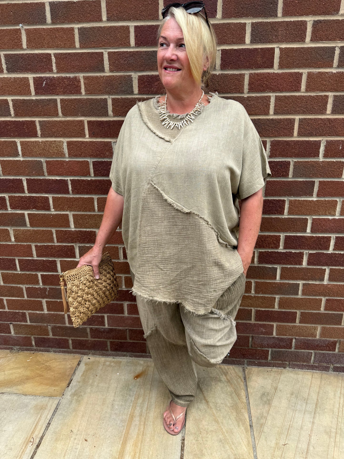 Charlene Linen Co-ord Set