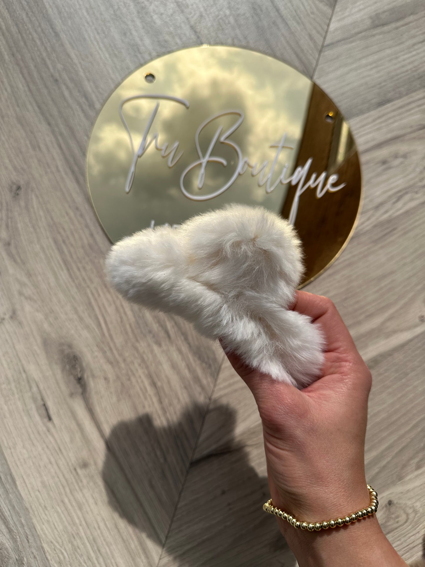Extra Soft Fluff Hair Clip