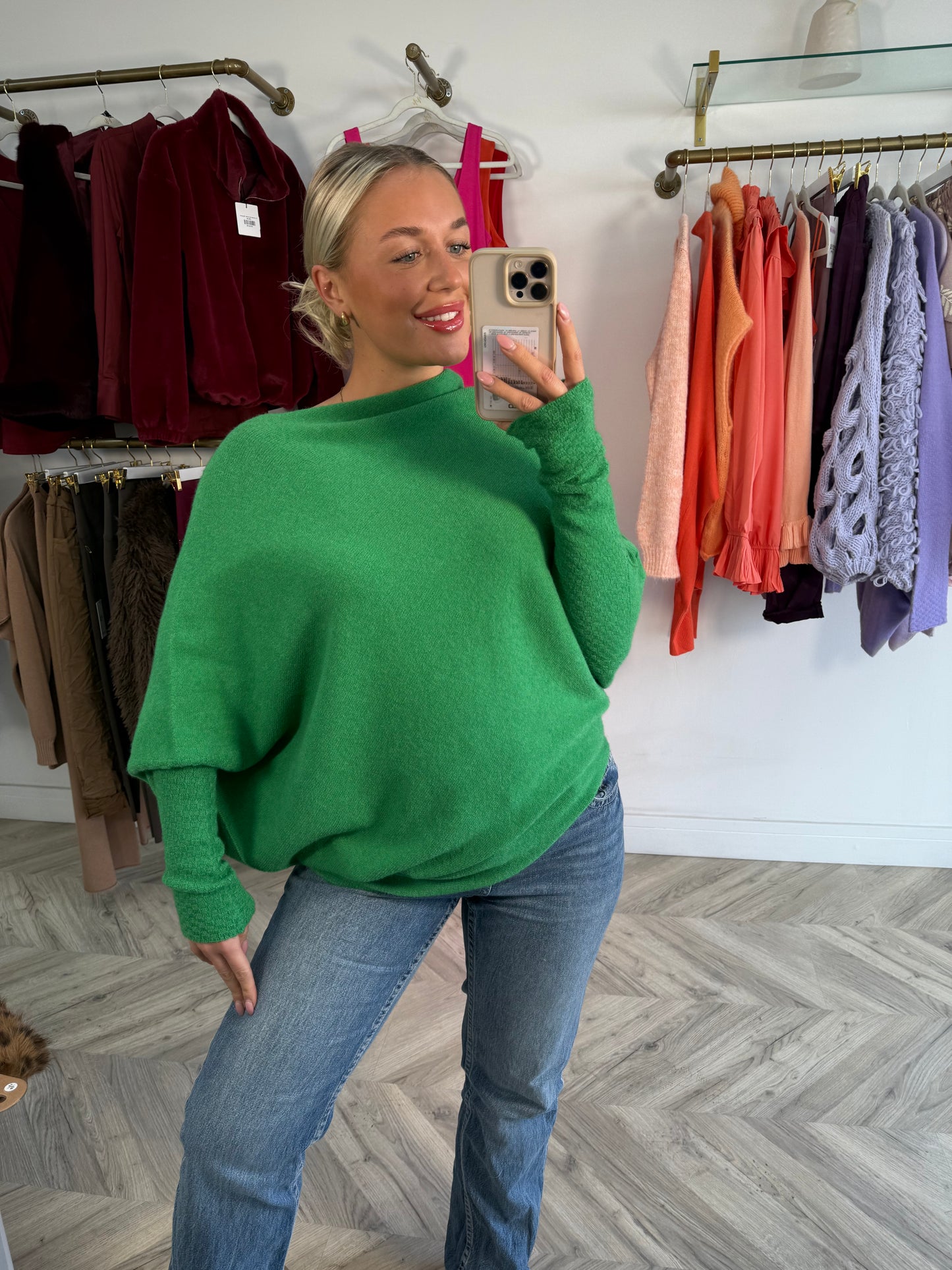 Pear Erika Asymmetric Jumper