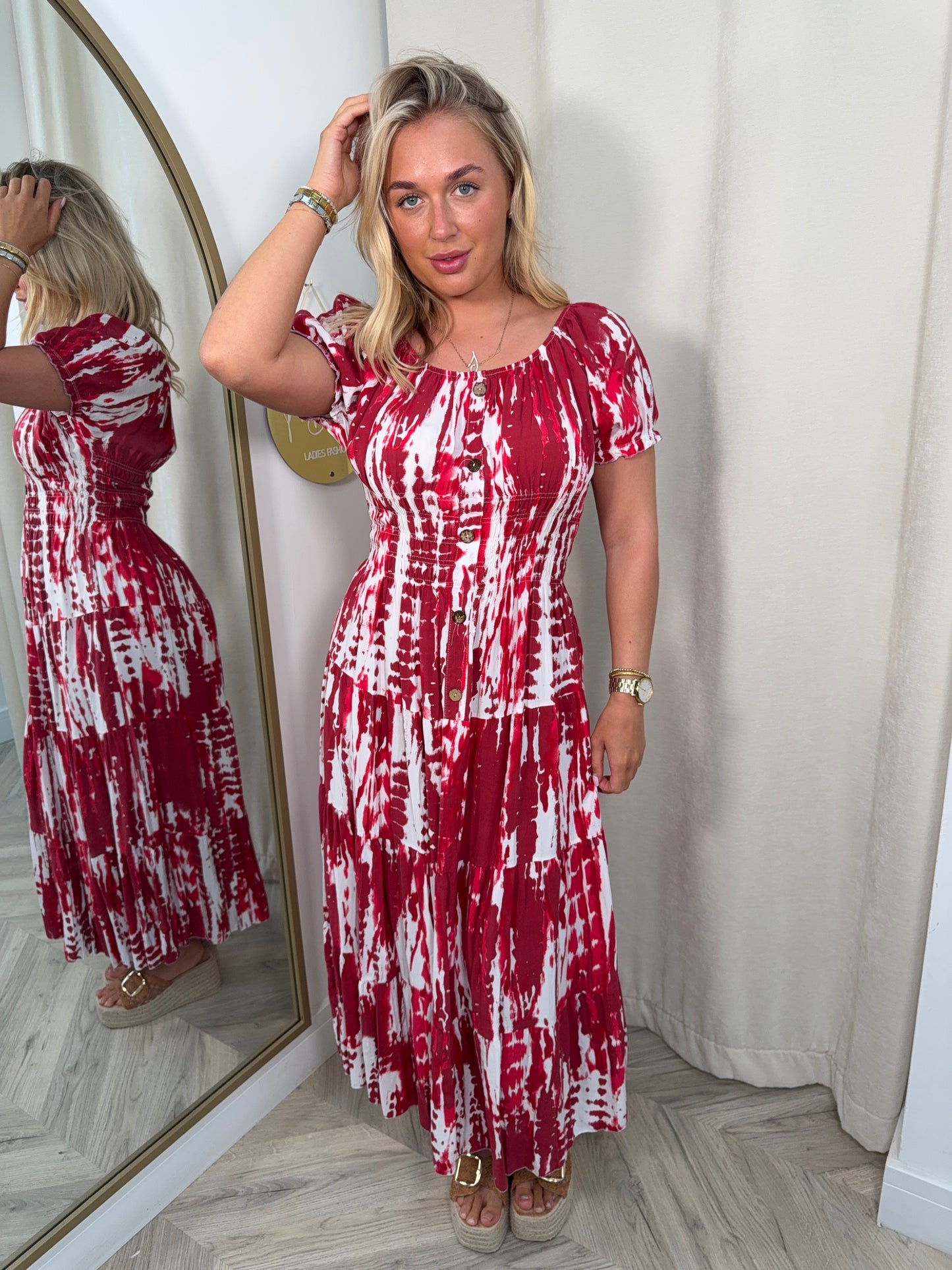 Dolly Maxi Dress - Berries