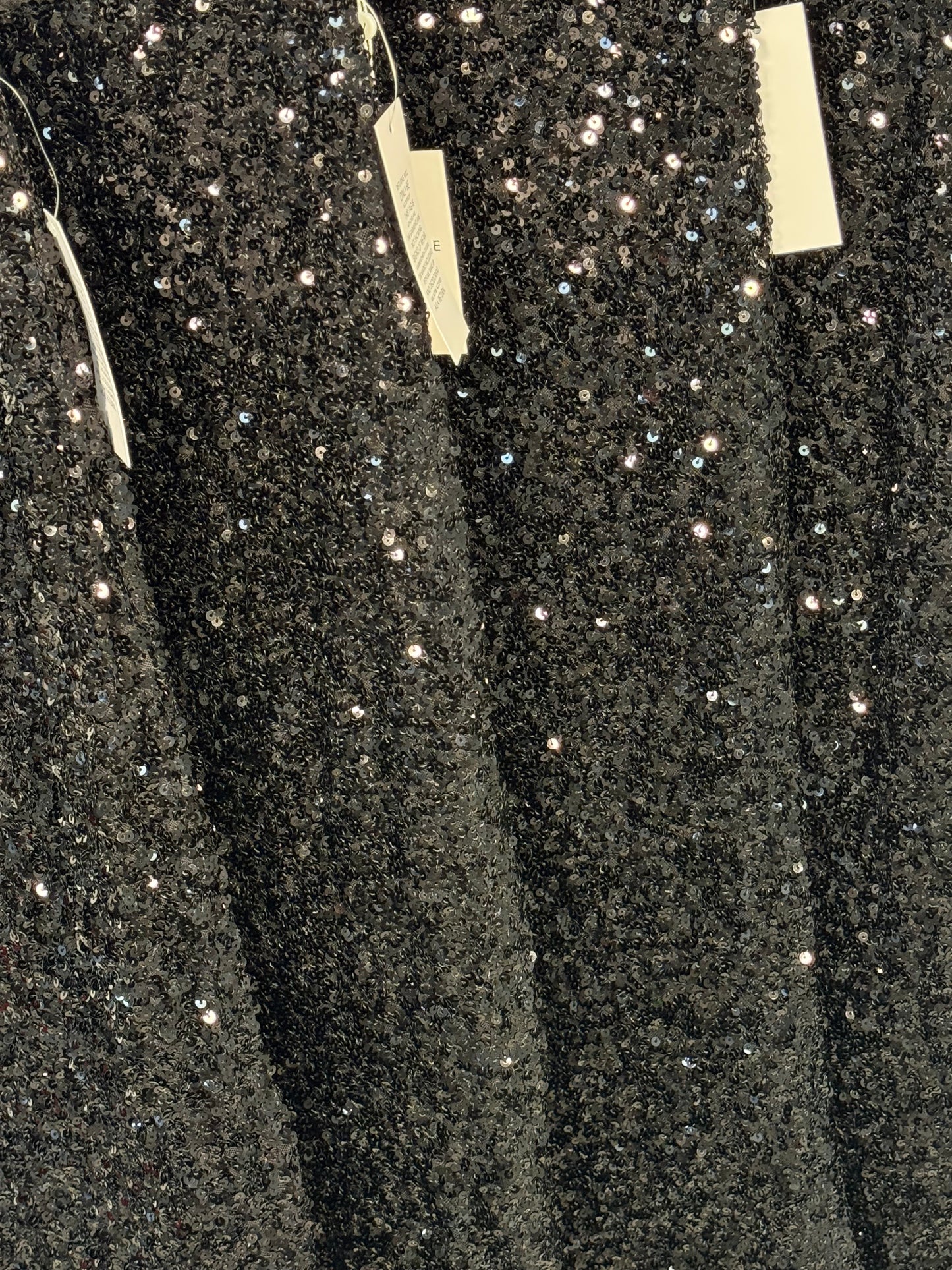 Elysia sequin Midi Skirt - Black