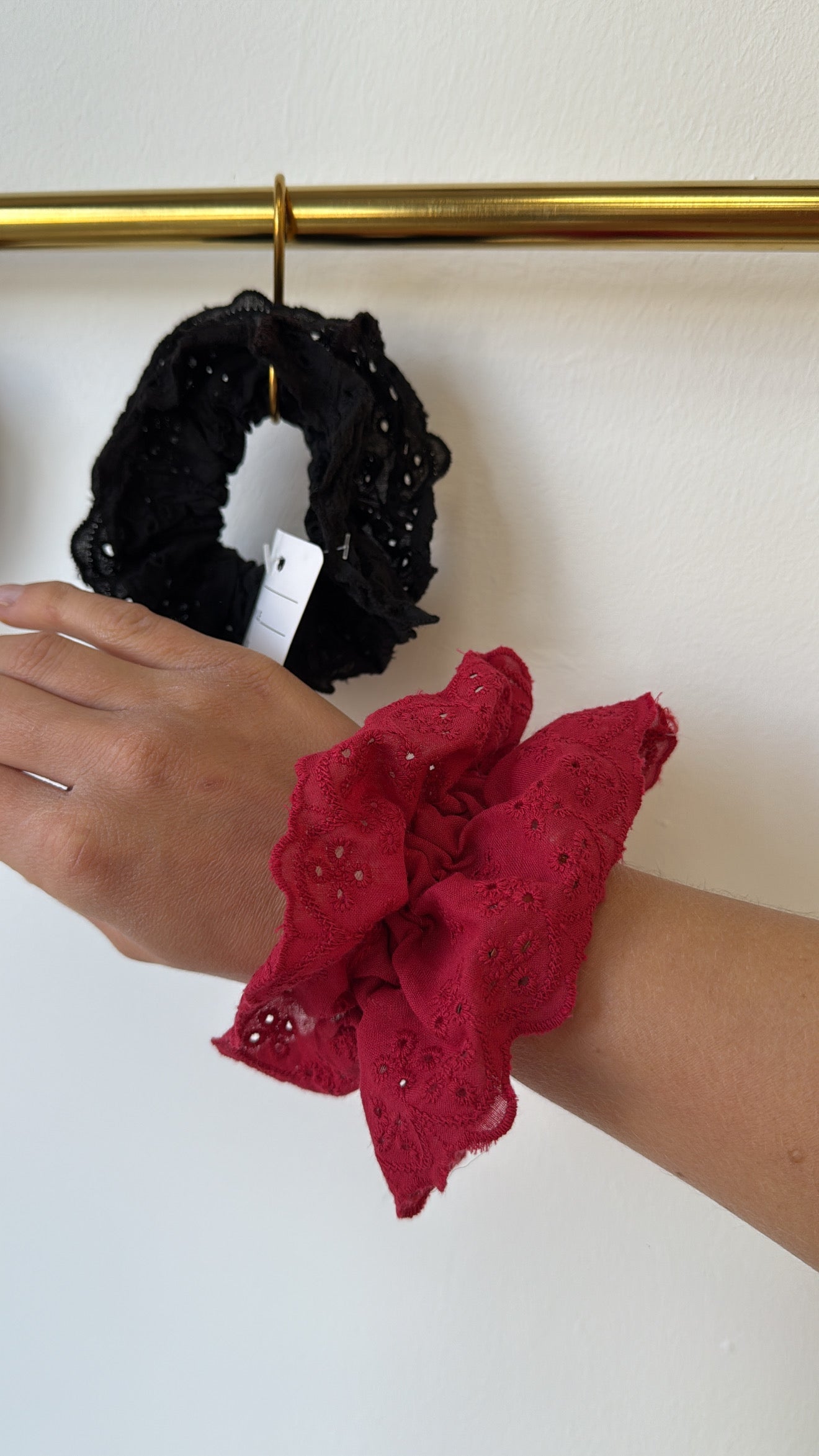 Lace Hair Scrunchies