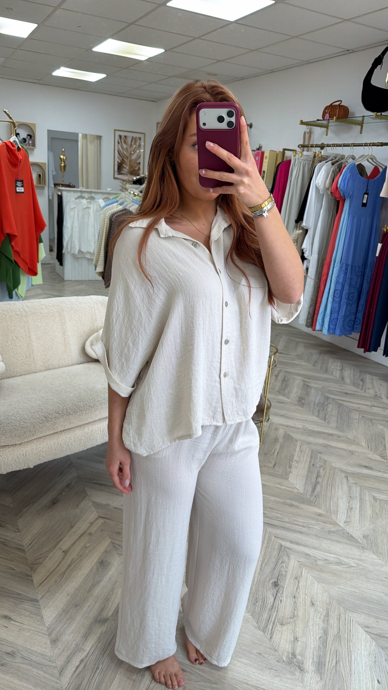 Arabella Trousers - Cream