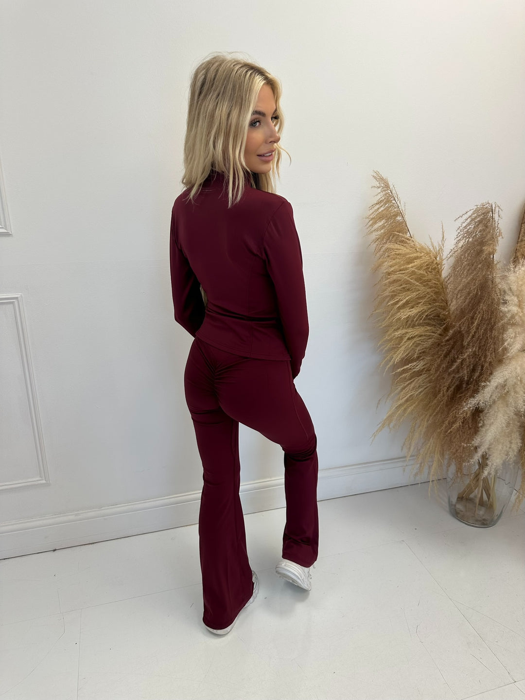 Pops Burgundy Active Flare Set