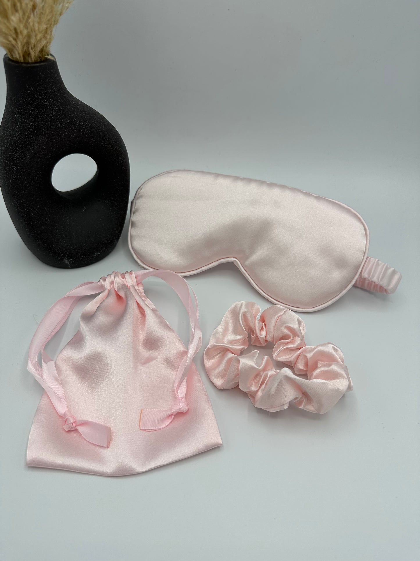 Baby Pink Satin Sleep Set