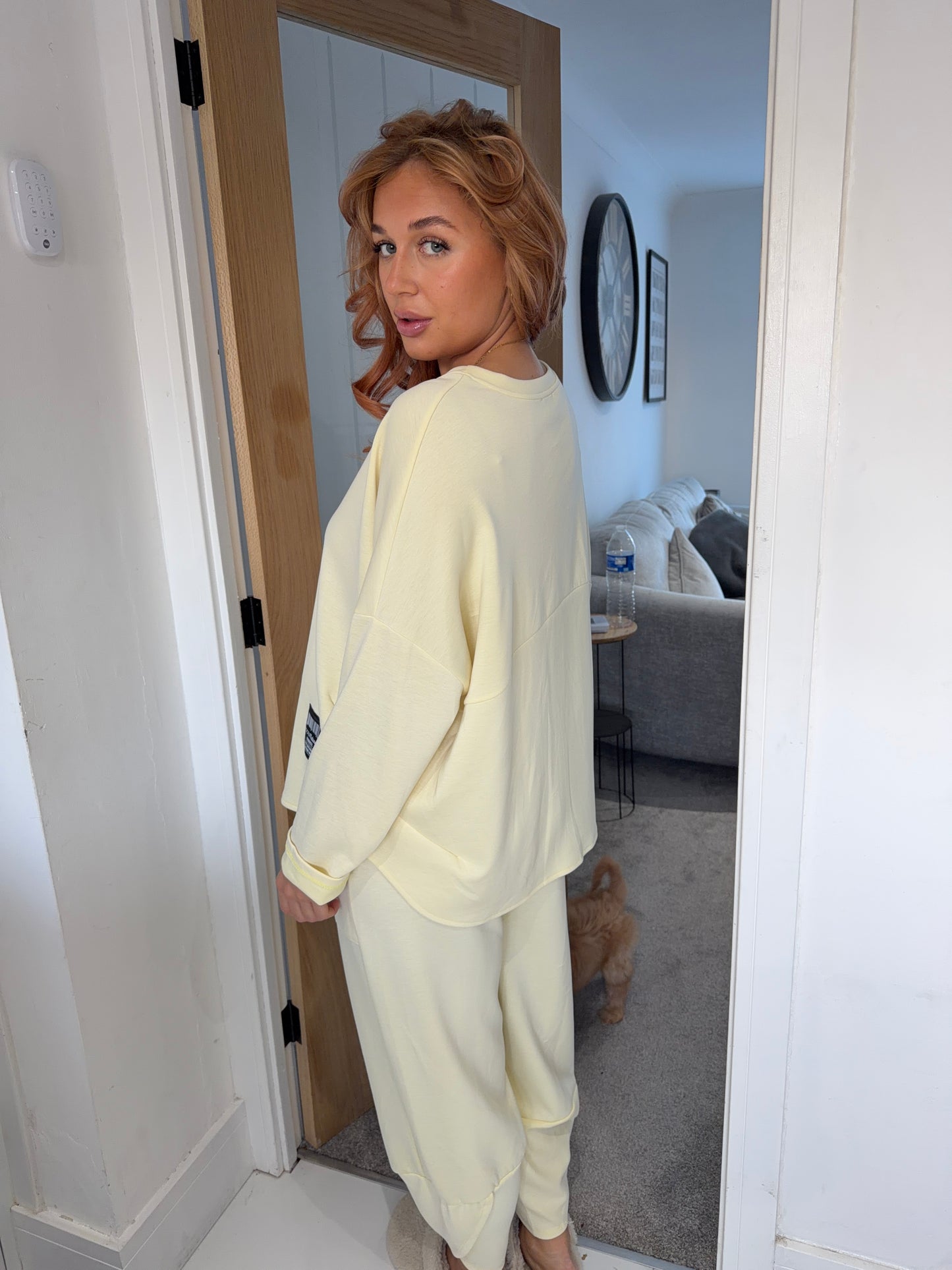 Diane Slouchy Set - Lemon