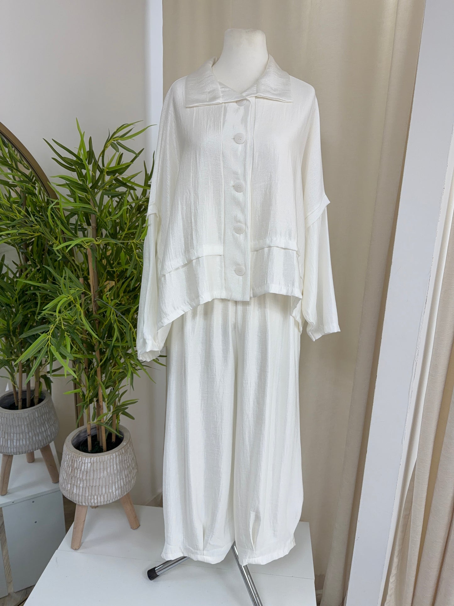 Eloise Shirt - White