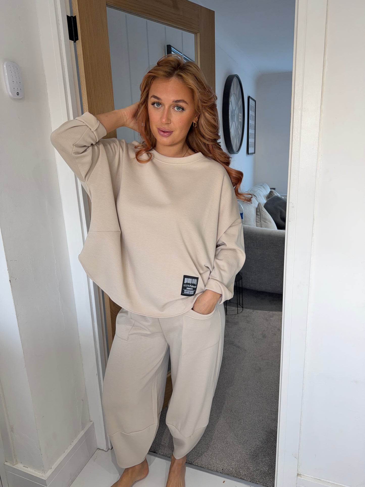 Diane Slouchy Set - Beige