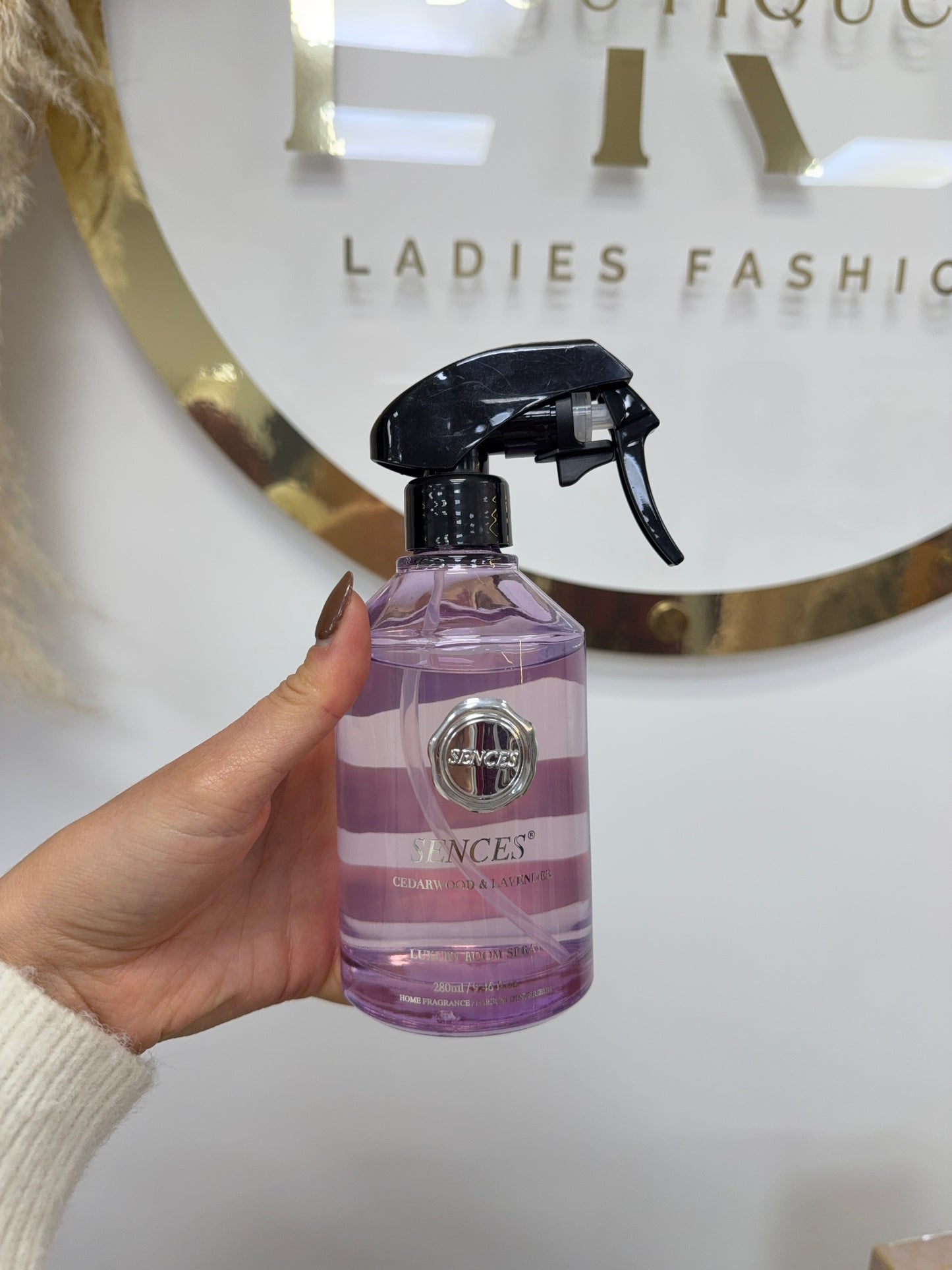 Glass Bottle Room Spray - Cedar-wood & Lavender