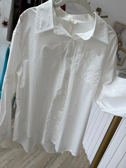 Lacey White Shirt
