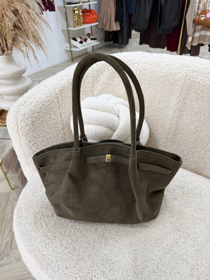 Milan Suede Everyday Tote Bag