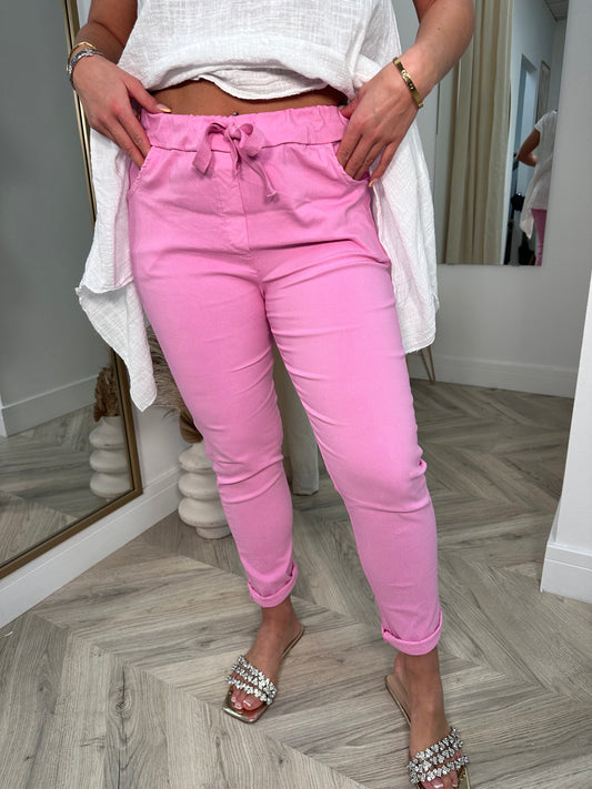 Bubblegum Pink Magic Pants Trousers
