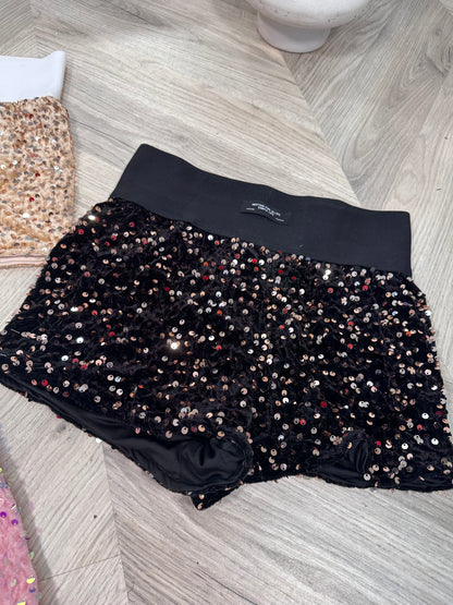 Sequin Groove Shorts