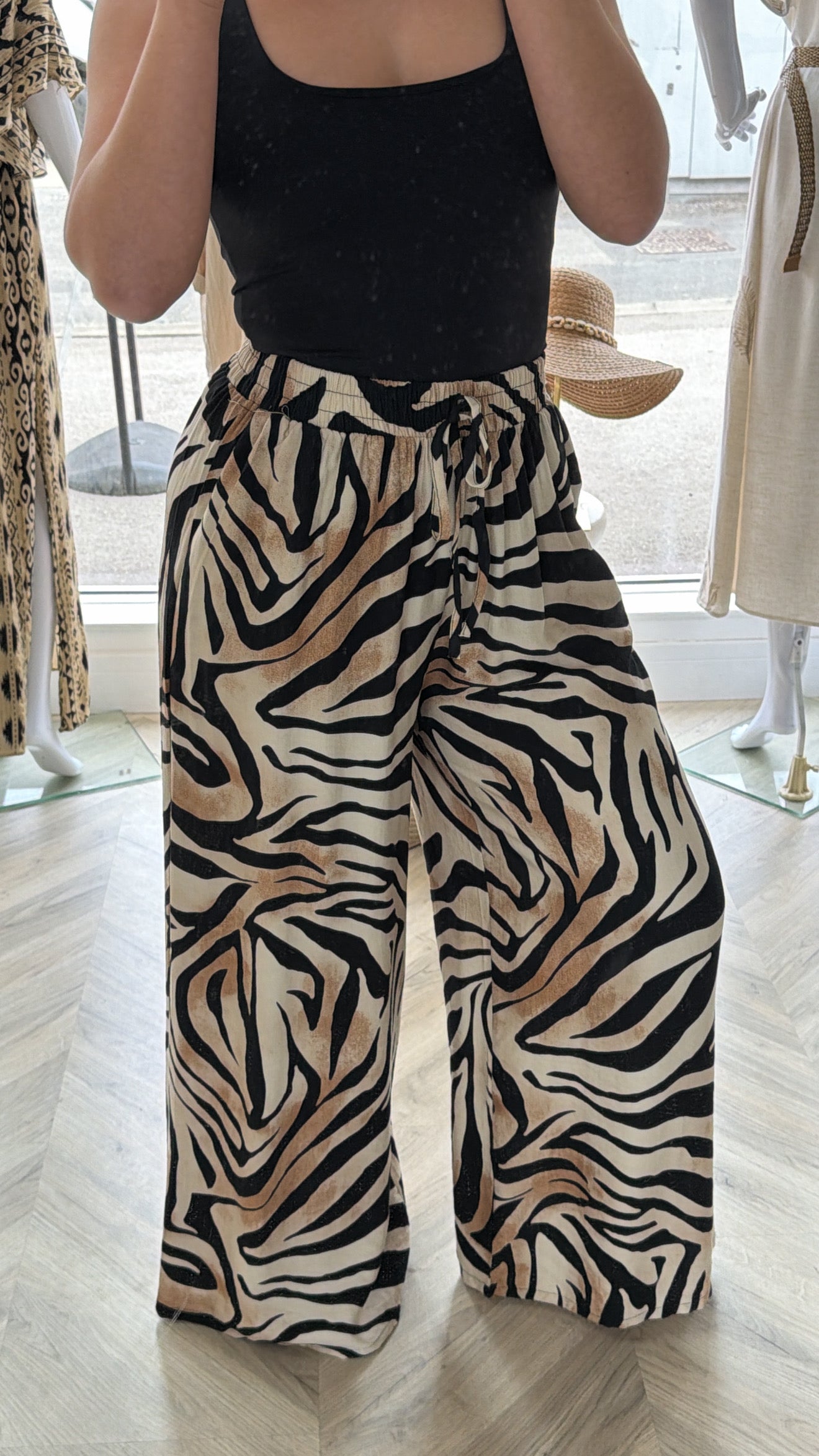 Nola Trousers - Leopard