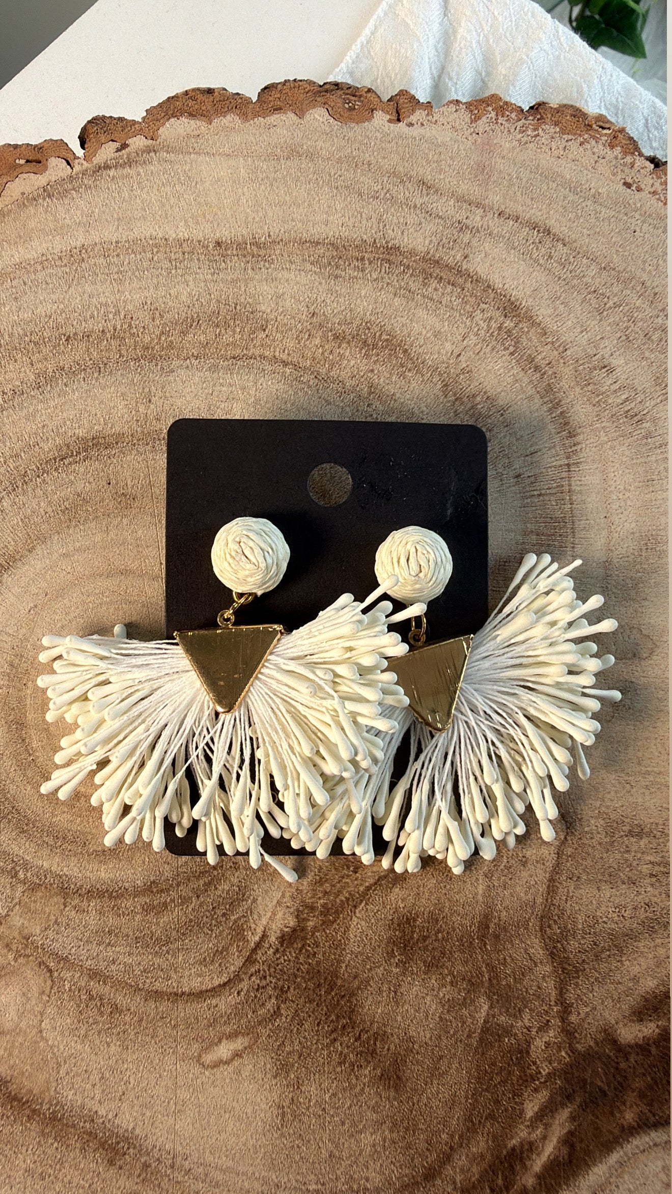 Ocean Muse Tassle Earrings