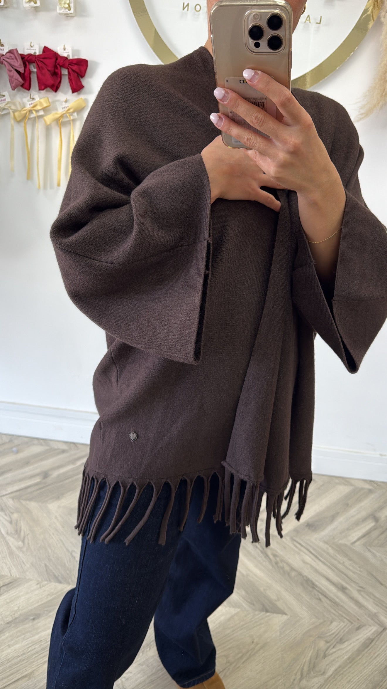 Brown Gabriella Cardigan
