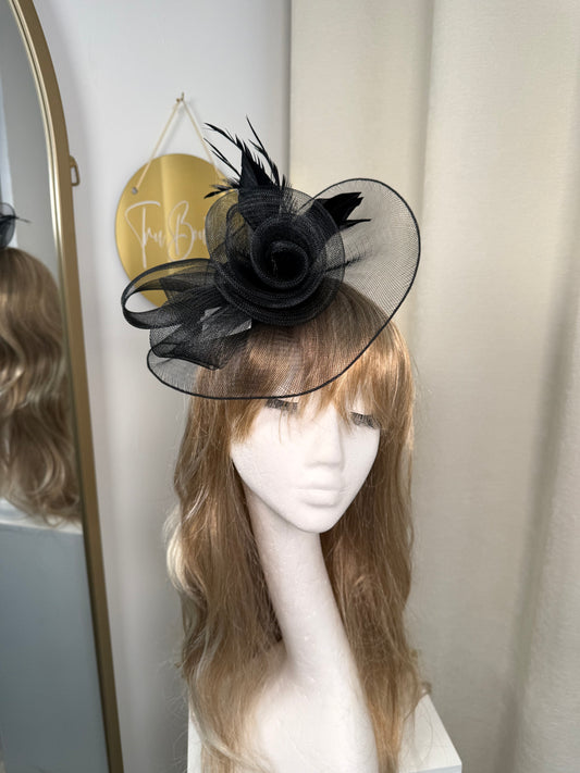 Zonya Fascinator - Black