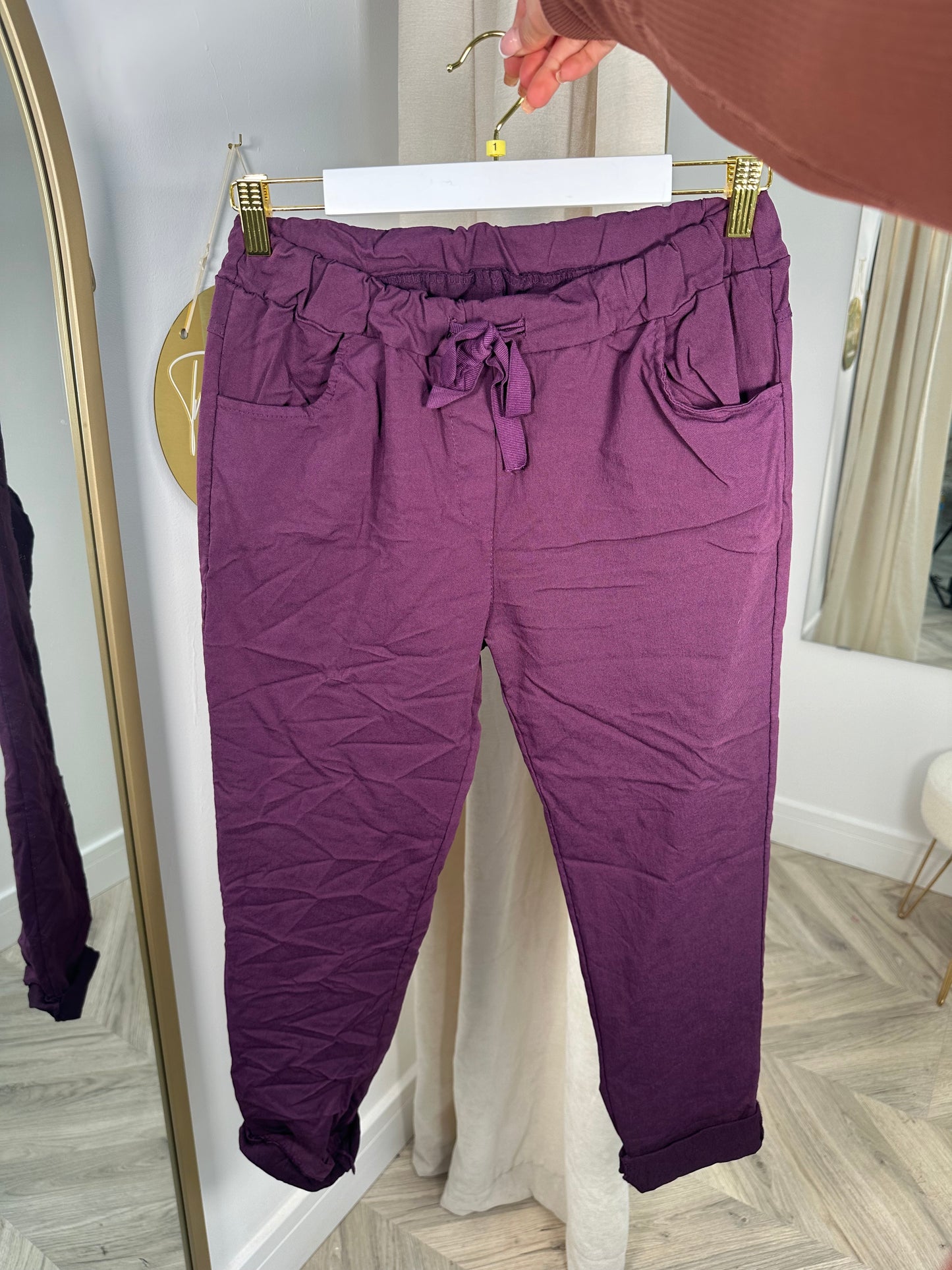 Grape Magic Pants Trousers