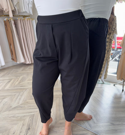 Penelope Balloon Trouser - Black