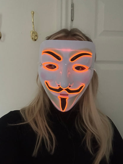 Light Up Halloween Mask