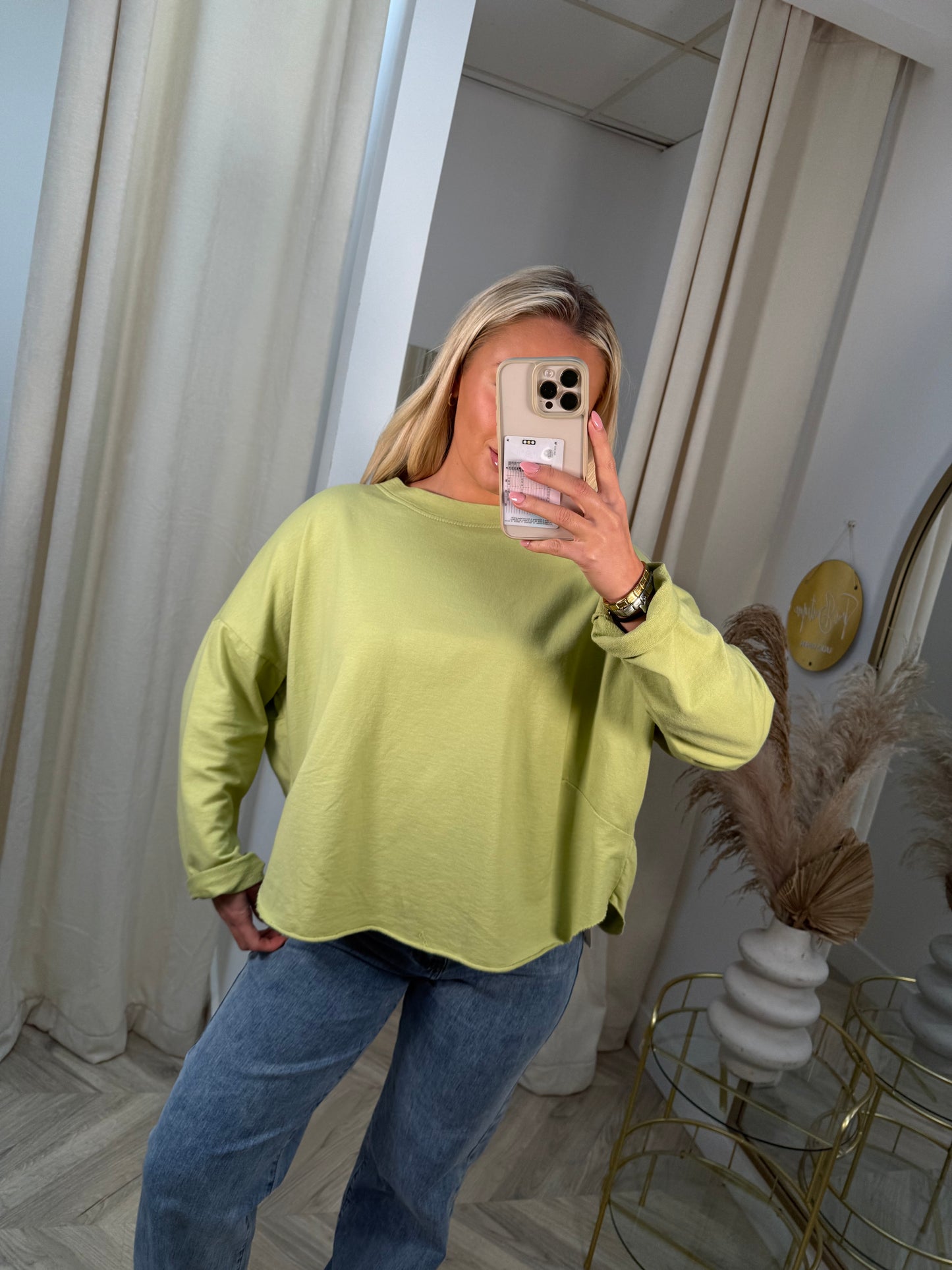 Victoria Sweater - Olive Green