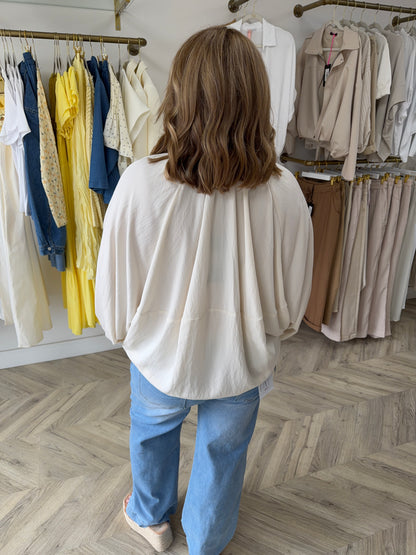 Hyacinth Jacket - Cream