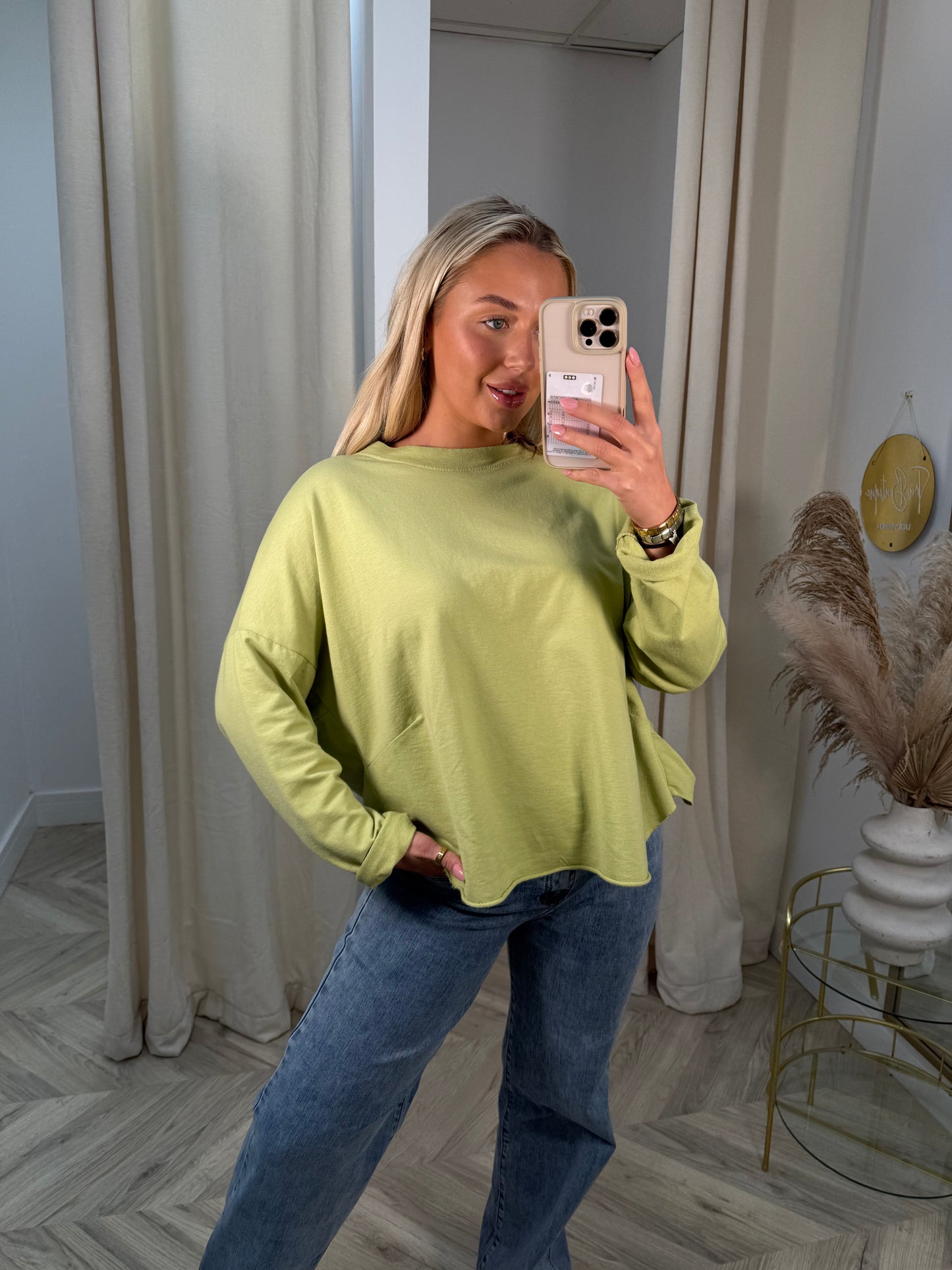 Victoria Sweater - Olive Green