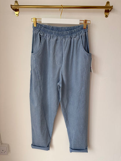 Acid Blue Sabrina Trousers