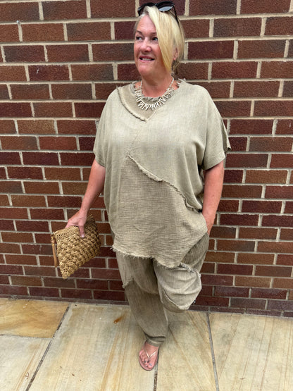 Charlene Linen Co-ord Set