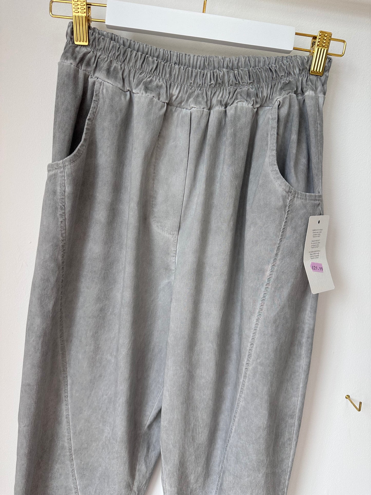 Acid Grey Sabrina Trousers