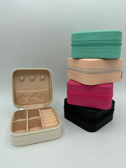 Plain Mini Travel Jewellery Boxes