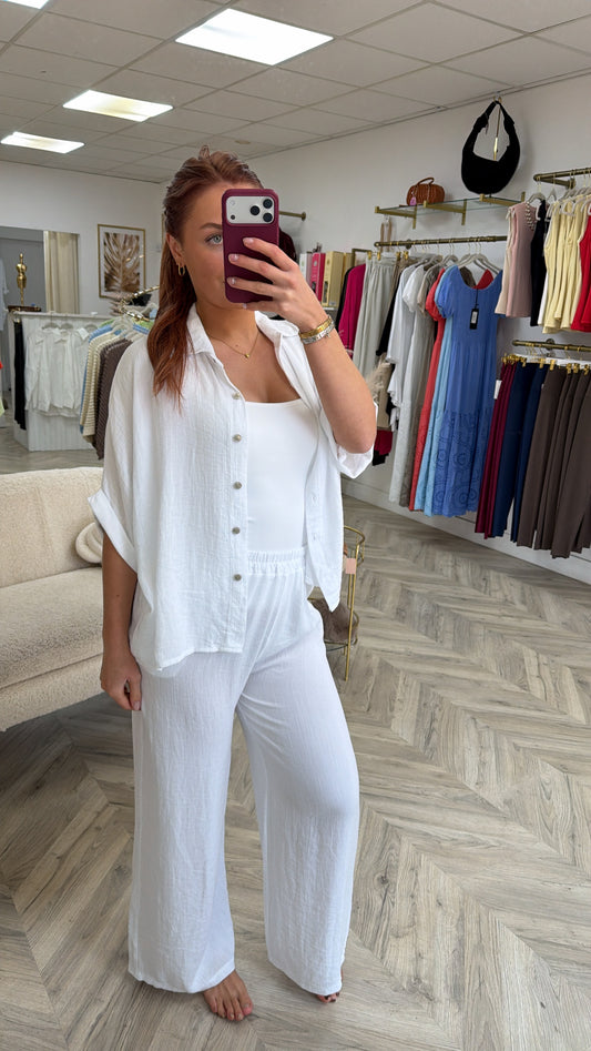Arabella Trousers - White