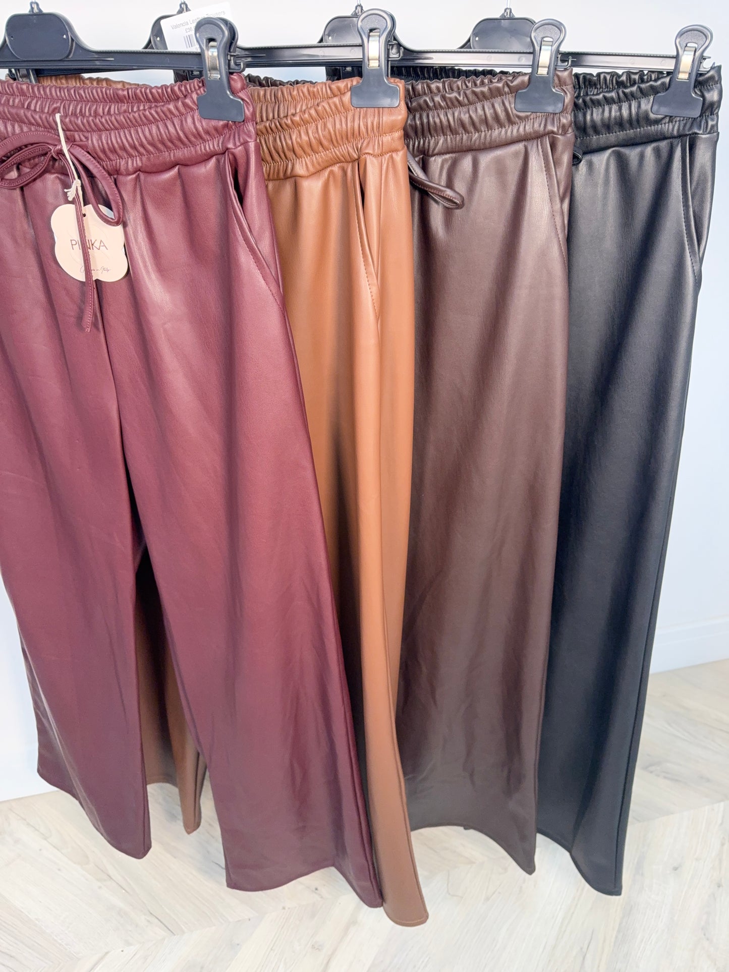 Valencia Leather Trousers
