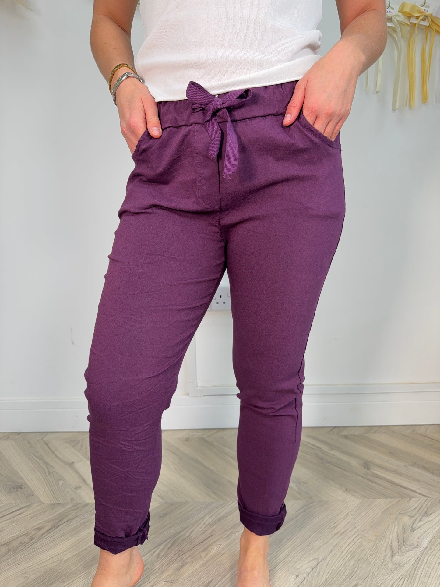 Grape Magic Pants Trousers