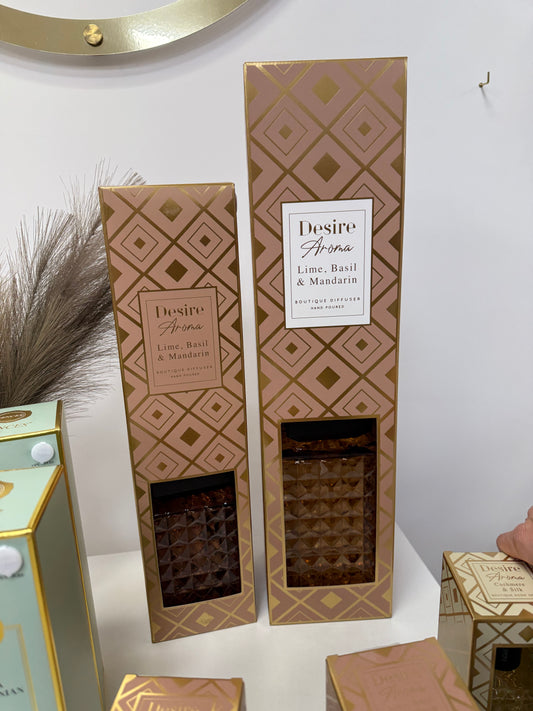 Desire Reed Diffuser - Lime, Basil & Mandarian