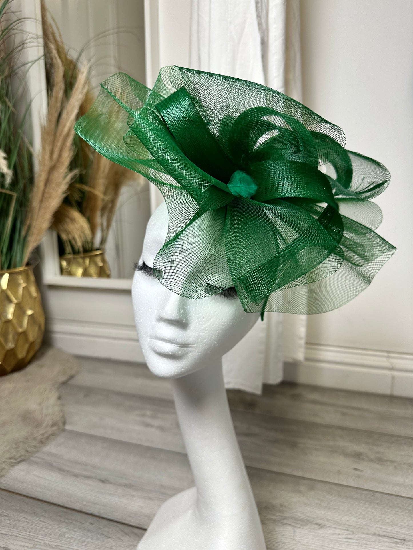 Forest Green Arabella Fascinator