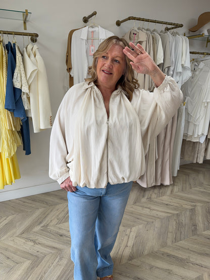 Hyacinth Jacket - Cream