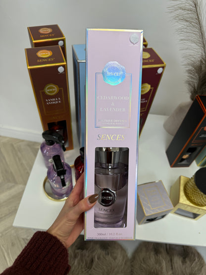 300ml Diffuser - Cedarwood & Lavender