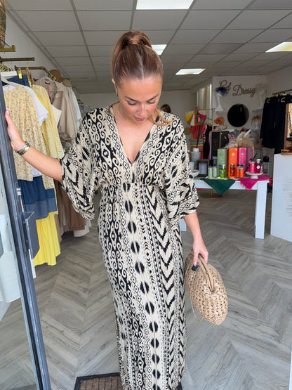 Liberty Patterned Maxi Dress