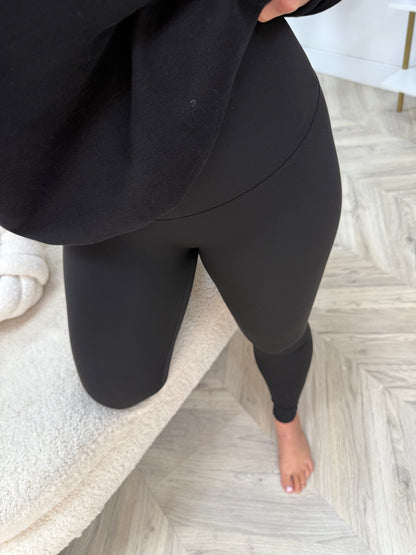 Sculpt Energy Leggings - BLACK