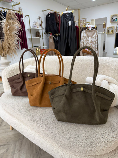 Milan Suede Everyday Tote Bag