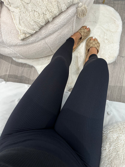 Black Seamless Leggings