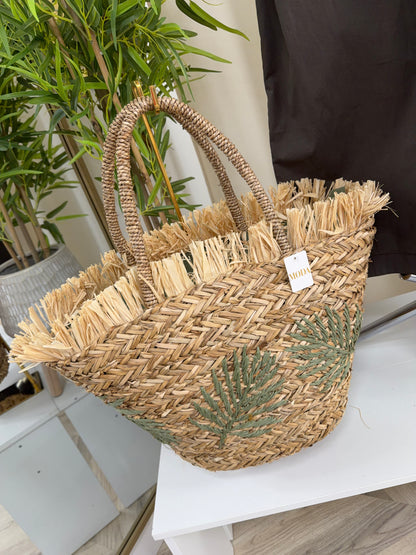 Leaf Beach Bag
