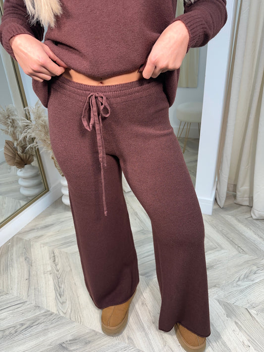 Chocolate Erika Trousers