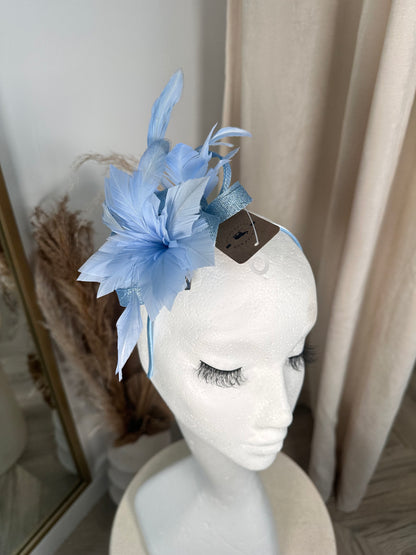 Baby Blue Claire Fascinator